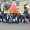 1A beim Osterbasteln in Schönbrunn