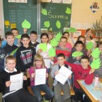 Waldprojekt der bilingualen Klasse 4b – Projekt „Šuma“