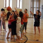 Bleib fit mit Basketball