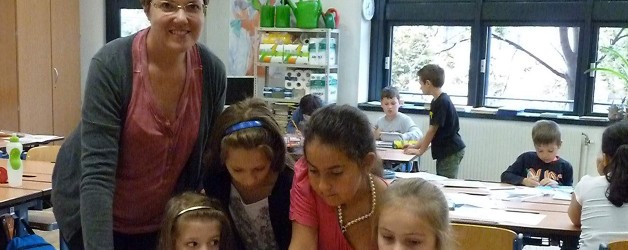 Unterstützung durch eine Förderlehrerin