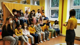 In der Kinderbibliothek …